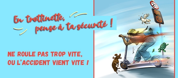 En trottinette